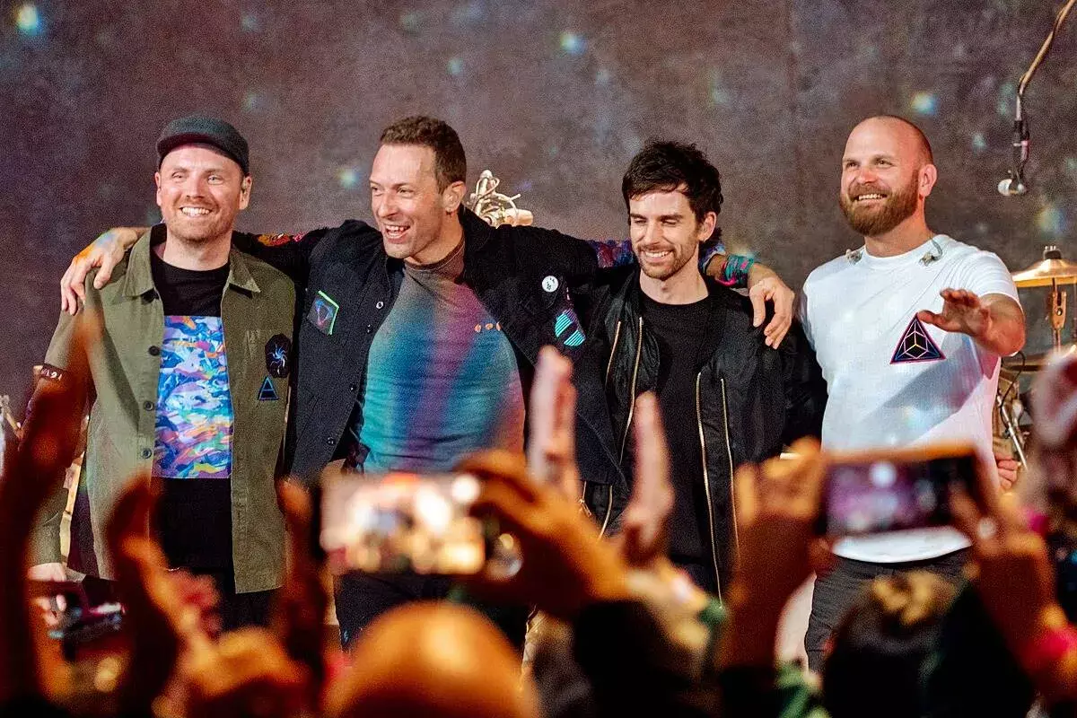 Coldplay includes Ahmedabad to India tour